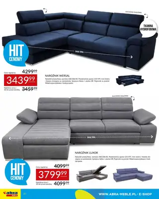 Abra Meble - gazetka promocyjna Gazetka od piątku 09.01 do środy 28.01 - strona 28