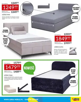 Abra Meble - gazetka promocyjna Gazetka od piątku 09.01 do środy 28.01 - strona 15