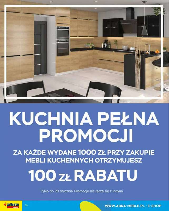 Abra Meble - gazetka promocyjna Gazetka od piątku 09.01 do środy 28.01 - strona 30