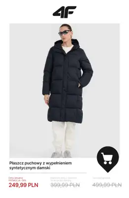 4F - gazetka promocyjna Wyprzedaż do -50% – nowe okazje cenowe! od czwartku 08.01  - strona 4