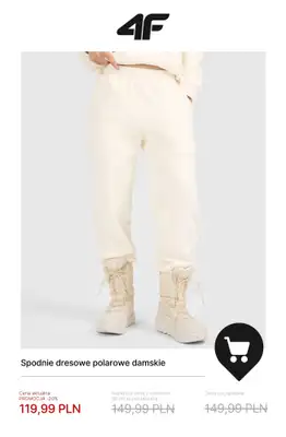 4F - gazetka promocyjna Wyprzedaż do -50% – nowe okazje cenowe! od czwartku 08.01  - strona 11