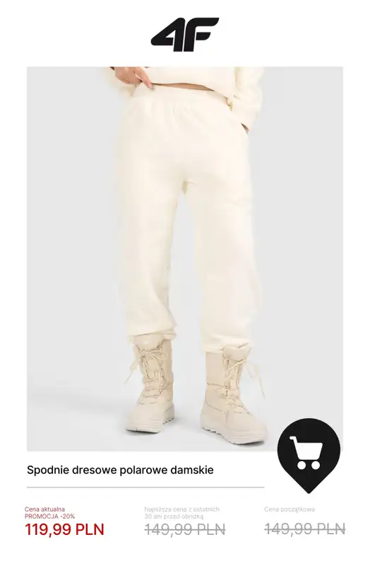 4F - gazetka promocyjna Wyprzedaż do -50% – nowe okazje cenowe! od czwartku 08.01  - strona 11