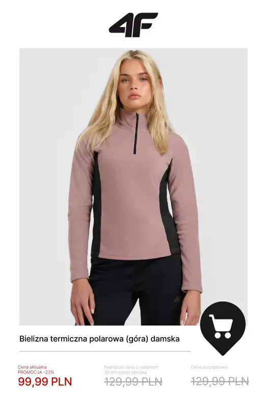 4F - gazetka promocyjna Wyprzedaż do -50% – nowe okazje cenowe! od czwartku 08.01  - strona 8