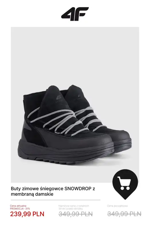 4F - gazetka promocyjna Wyprzedaż do -50% – nowe okazje cenowe! od czwartku 08.01  - strona 7