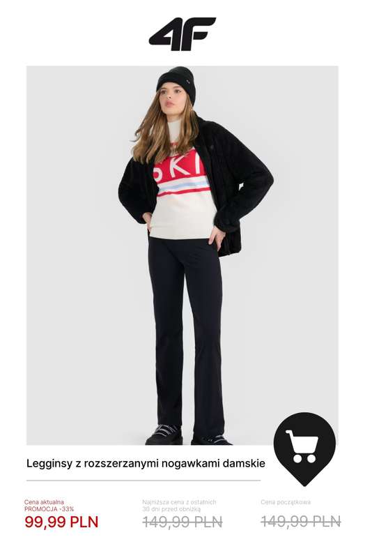 4F - gazetka promocyjna Wyprzedaż do -50% – nowe okazje cenowe! od czwartku 08.01  - strona 3