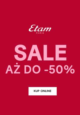 BEST SALE - gazetka promocyjna Etam | SALE aż do -50% od czwartku 08.01 