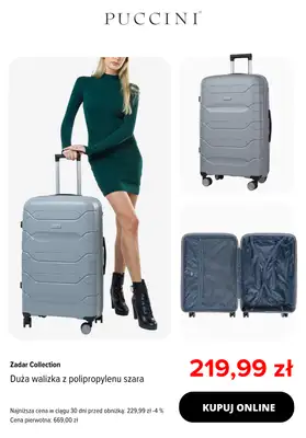 BEST SALE - gazetka promocyjna Puccini | -30% na wybrane walizki od czwartku 08.01 do poniedziałku 26.01 - strona 10