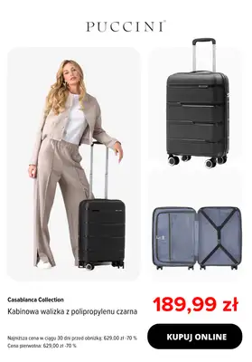 BEST SALE - gazetka promocyjna Puccini | -30% na wybrane walizki od czwartku 08.01 do poniedziałku 26.01 - strona 2