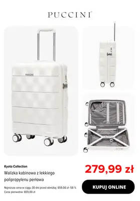 BEST SALE - gazetka promocyjna Puccini | -30% na wybrane walizki od czwartku 08.01 do poniedziałku 26.01 - strona 5
