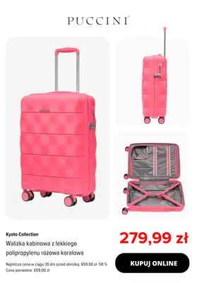 BEST SALE - gazetka promocyjna Puccini | -30% na wybrane walizki od czwartku 08.01 do poniedziałku 26.01 - strona 6