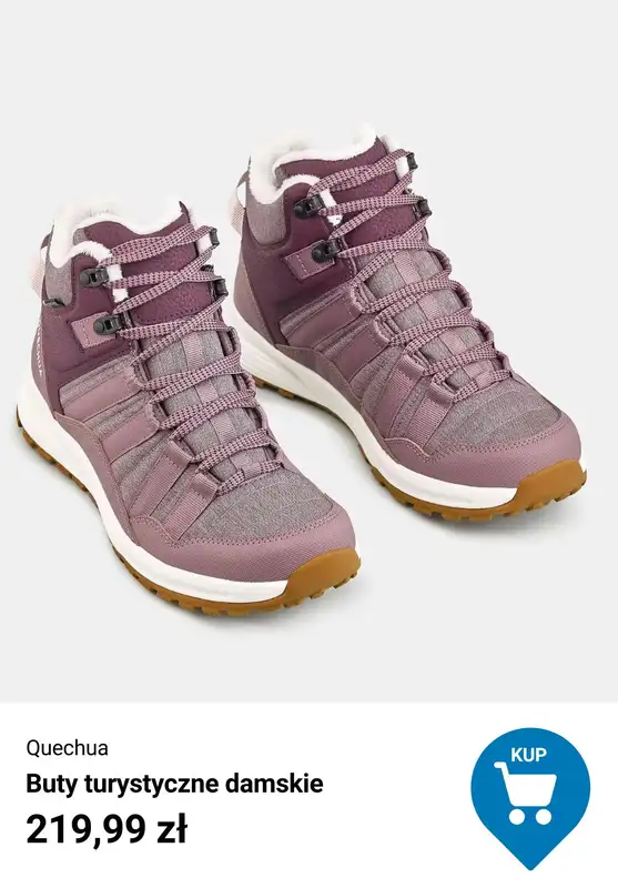 Decathlon - gazetka promocyjna Buty trekkingowe zimowe od czwartku 08.01  - strona 4