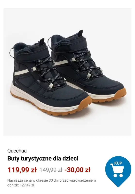 Decathlon - gazetka promocyjna Buty trekkingowe zimowe od czwartku 08.01  - strona 11