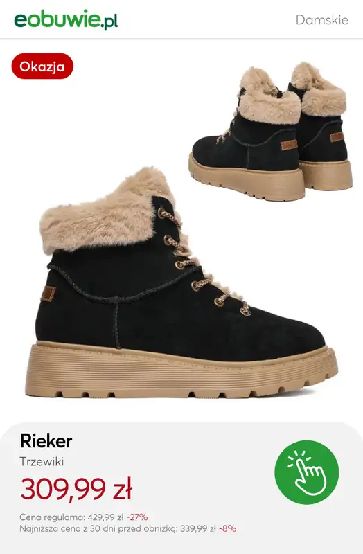 eobuwie.pl - gazetka promocyjna SALE do -50%: buty damskie od czwartku 08.01  - strona 9