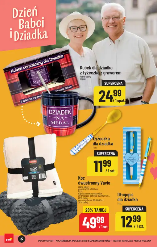 POLOmarket - gazetka promocyjna Katalog Dzień Babci i Dziadka od piątku 09.01 do czwartku 29.01 - strona 6