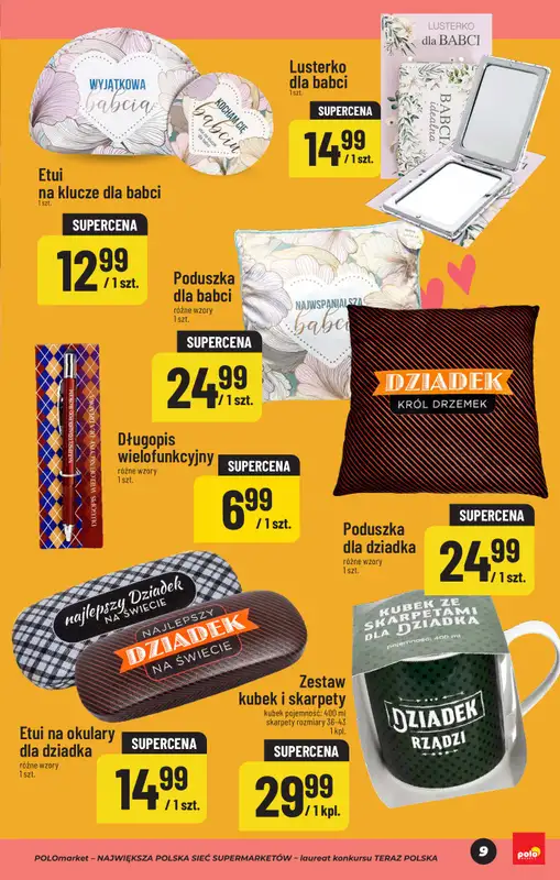 POLOmarket - gazetka promocyjna Katalog Dzień Babci i Dziadka od piątku 09.01 do czwartku 29.01 - strona 9