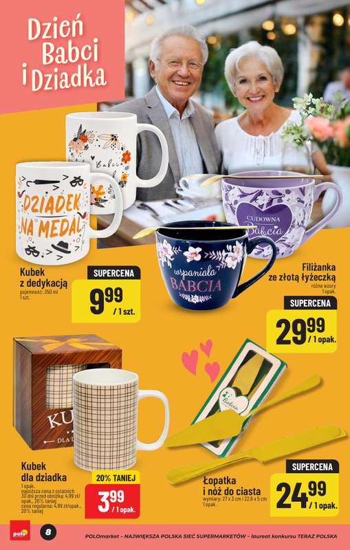 POLOmarket - gazetka promocyjna Katalog Dzień Babci i Dziadka od piątku 09.01 do czwartku 29.01 - strona 8