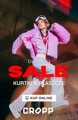 Cropp - gazetka promocyjna Wyprzedaż: kurtki i płaszcze dla niej od czwartku 08.01 
