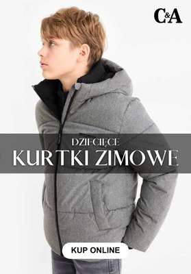 C&A - gazetka promocyjna Dziecięce kurtki zimowe od czwartku 08.01 