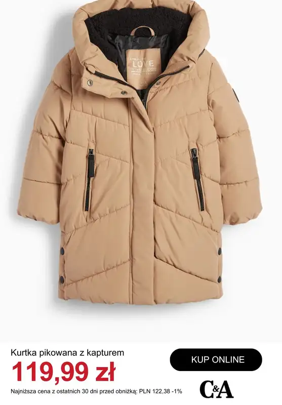 C&A - gazetka promocyjna Dziecięce kurtki zimowe od czwartku 08.01  - strona 3