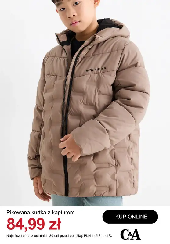 C&A - gazetka promocyjna Dziecięce kurtki zimowe od czwartku 08.01  - strona 5