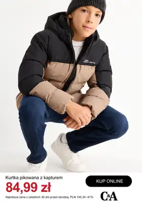 C&A - gazetka promocyjna Dziecięce kurtki zimowe od czwartku 08.01  - strona 10