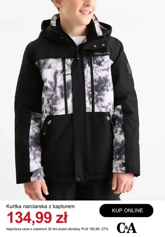 C&A - gazetka promocyjna Dziecięce kurtki zimowe od czwartku 08.01  - strona 8