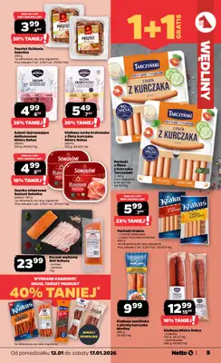 Netto - gazetka promocyjna Gazetka Spożywcza  do soboty 17.01 - strona 9