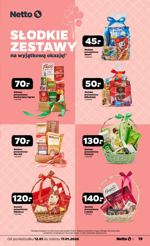 Netto - gazetka promocyjna Gazetka Spożywcza  do soboty 17.01 - strona 19