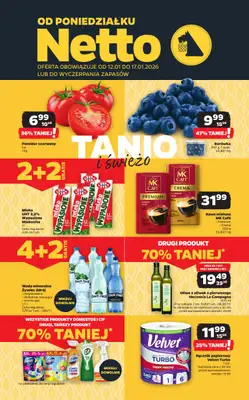 Netto - gazetka promocyjna Gazetka Spożywcza  do soboty 17.01