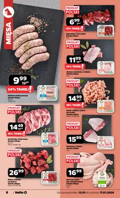 Netto - gazetka promocyjna Gazetka Spożywcza  do soboty 17.01 - strona 8