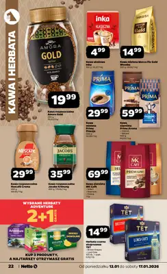 Netto - gazetka promocyjna Gazetka Spożywcza  do soboty 17.01 - strona 22