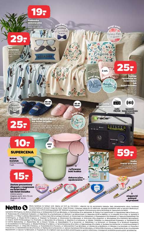 Netto - gazetka promocyjna Gazetka Non Food  do soboty 17.01 - strona 3