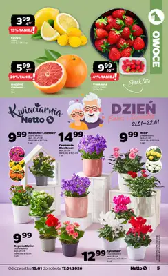Netto - gazetka promocyjna Gazetka Spożywcza  do soboty 17.01 - strona 5