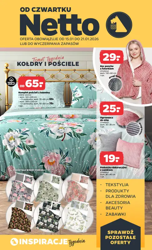 Netto - gazetka promocyjna Gazetka Spożywcza  do soboty 17.01 - strona 20