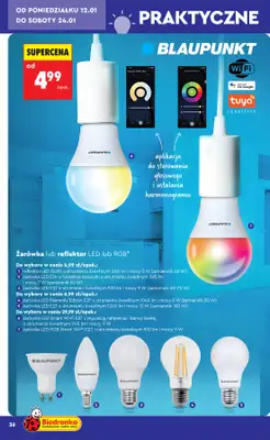 Biedronka - gazetka promocyjna Hity i inspiracje od 10.01 od soboty 10.01 do środy 28.01 - strona 38