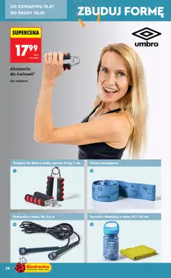 Biedronka - gazetka promocyjna Hity i inspiracje od 10.01 od soboty 10.01 do środy 28.01 - strona 30