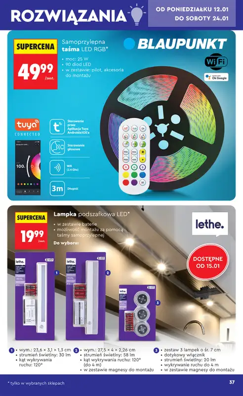 Biedronka - gazetka promocyjna Hity i inspiracje od 10.01 od soboty 10.01 do środy 28.01 - strona 39