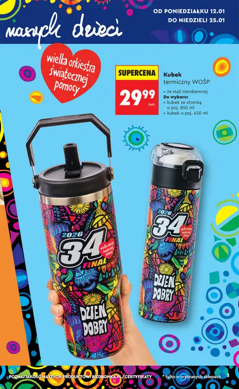 Biedronka - gazetka promocyjna Hity i inspiracje od 10.01 od soboty 10.01 do środy 28.01 - strona 5