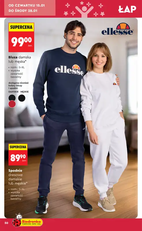 Biedronka - gazetka promocyjna Hity i inspiracje od 10.01 od soboty 10.01 do środy 28.01 - strona 52