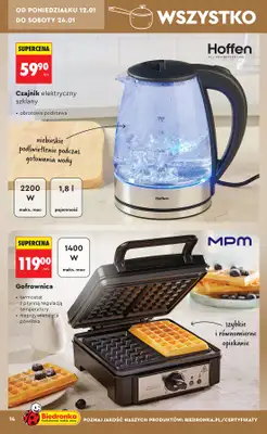 Biedronka - gazetka promocyjna Hity i inspiracje od 10.01 od soboty 10.01 do środy 28.01 - strona 16