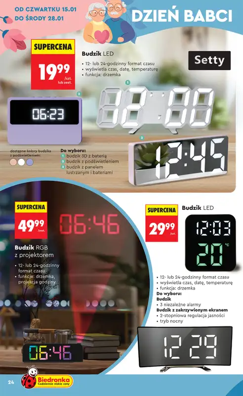 Biedronka - gazetka promocyjna Hity i inspiracje od 10.01 od soboty 10.01 do środy 28.01 - strona 26