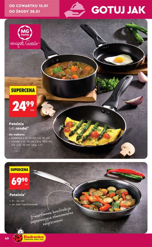 Biedronka - gazetka promocyjna Hity i inspiracje od 10.01 od soboty 10.01 do środy 28.01 - strona 42