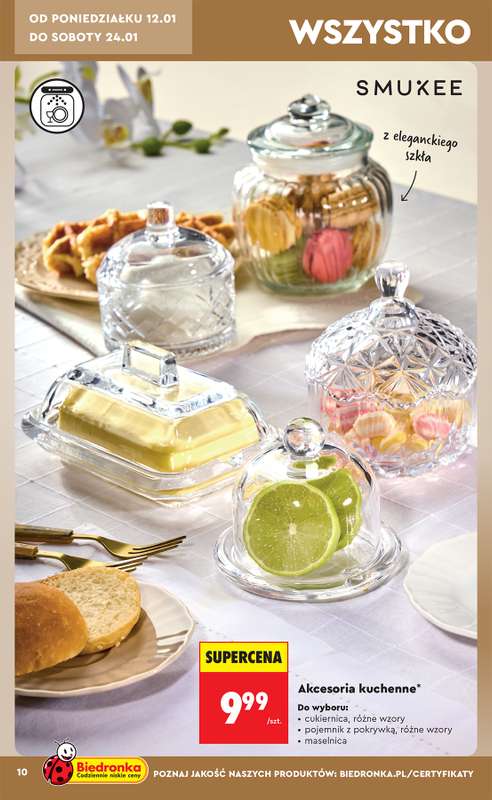 Biedronka - gazetka promocyjna Hity i inspiracje od 10.01 od soboty 10.01 do środy 28.01 - strona 12