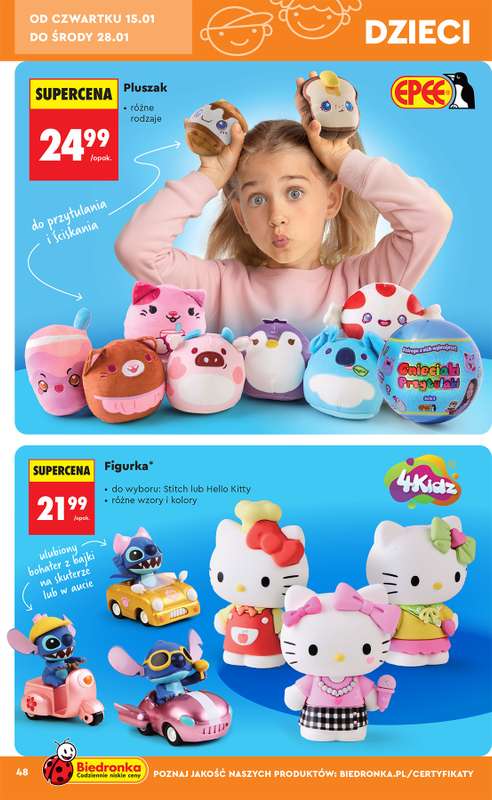 Biedronka - gazetka promocyjna Hity i inspiracje od 10.01 od soboty 10.01 do środy 28.01 - strona 50