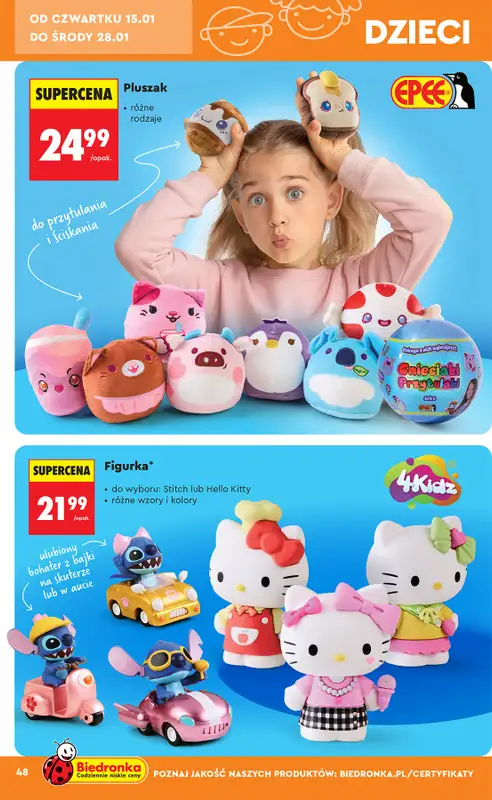 Biedronka - gazetka promocyjna Hity i inspiracje od 10.01 od soboty 10.01 do środy 28.01 - strona 50