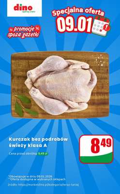 Dino - gazetka promocyjna Kurczak - oferta na 09.01 | Promocje spoza gazetki od piątku 09.01 do piątku 09.01