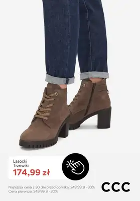 CCC - gazetka promocyjna Trzewiki na obcasie - PROMOCJE od piątku 09.01  - strona 9