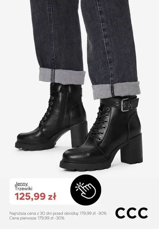 CCC - gazetka promocyjna Trzewiki na obcasie - PROMOCJE od piątku 09.01  - strona 7