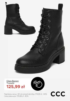 CCC - gazetka promocyjna Trzewiki na obcasie - PROMOCJE od piątku 09.01  - strona 6