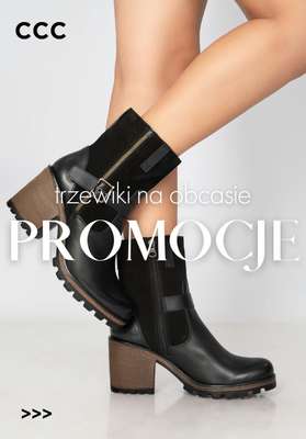 CCC - gazetka promocyjna Trzewiki na obcasie - PROMOCJE od piątku 09.01 